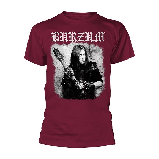 Cover for Burzum · Anthology 2018 (Maroon) (T-shirt) [size XL] [Maroon edition] (2018)