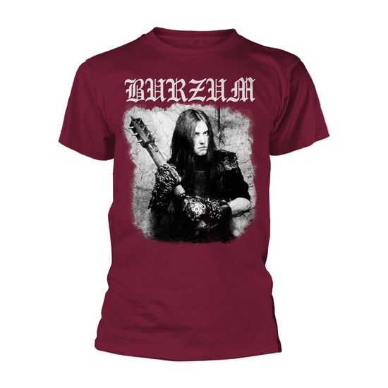 Cover for Burzum · Anthology 2018 (Maroon) (T-shirt) [size XL] [Maroon edition] (2018)