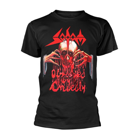 Cover for Sodom · Obsessed by Cruelty (T-shirt) [size L] [Black edition] (2020)