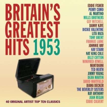 Cover for Britain's Greatest Hits 1953 / Various · Britains Greatest Hits 1953 (CD) (2013)
