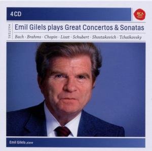 Cover for Emil Gilels · Plays Concertos &amp; Sonatas (CD) [Box set] (2014)