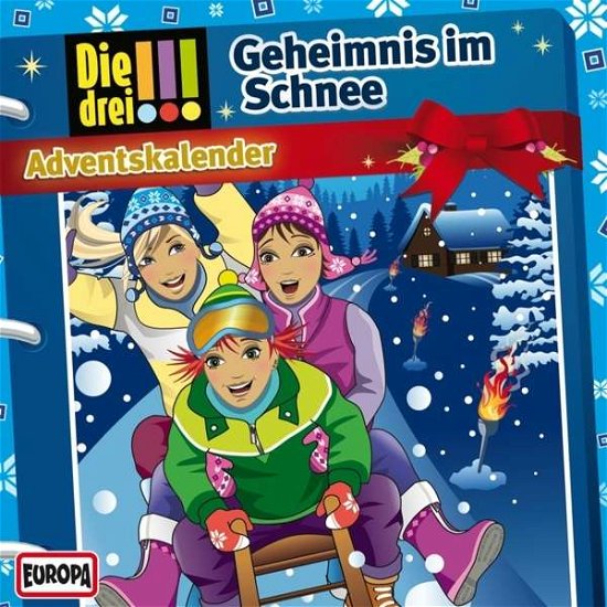 Cover for Die Drei !!! · Adventskalender - Geheimnis Im Schnee (CD) (2015)
