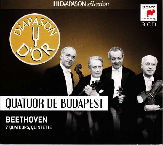 Quatuor De Budapest - Ludwig van Beethoven (1770-1827) - Musikk - DIAPASON SONY - 0888751115620 - 25. juni 2015