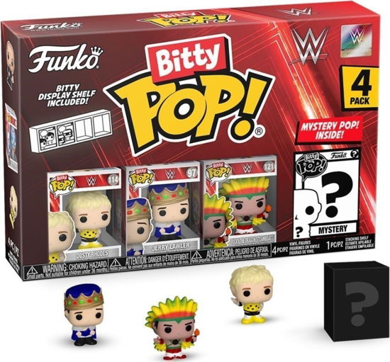 Bitty Pop Wwe Dusty Rhodes 4 Pack - Funko Bitty Pop - Gadżety - Funko - 0889698754620 - 5 kwietnia 2024