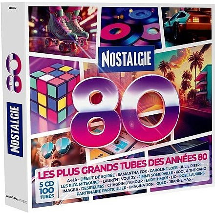 Nostalgie 80 2023 - Nostalgie 80 : Toute - Musik - COMPIL SM1 - 3596974678620 - 25. september 2024