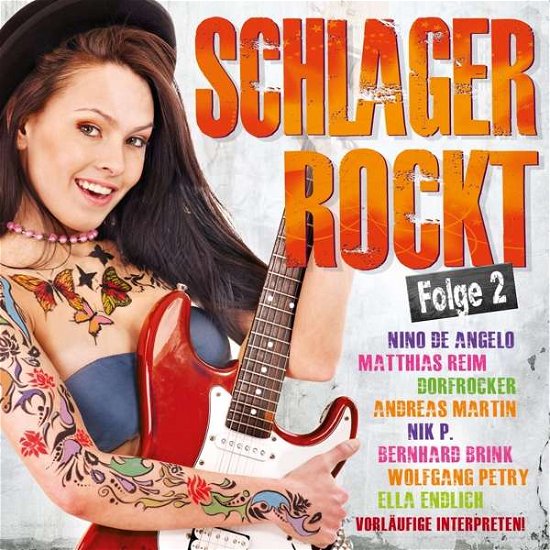 Schlager Rockt-folge 2 - V/A - Musik - DA RECORDS - 4002587710620 - 4 augusti 2017