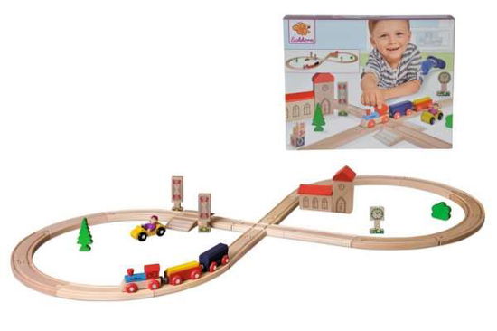 Eichhorn: Pista 290 Cm Forma 8 Inclusi Treno 3 Pz E 35 Pz Accessori - Eichhorn - Merchandise - Simba Toys - 4003046012620 - February 26, 2019