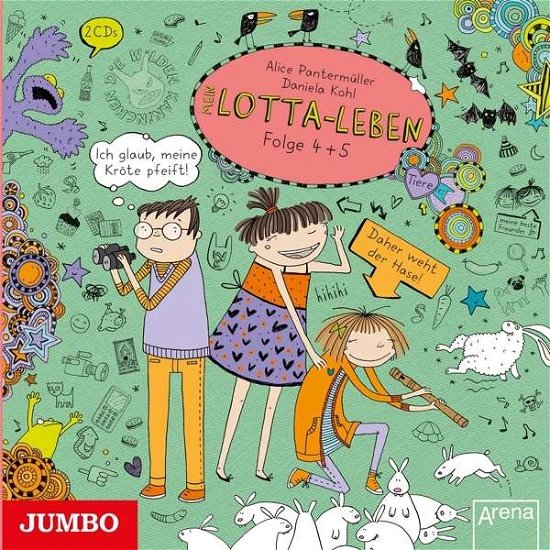 Cover for Katinka Kultscher · Mein Lotta-leben.folge 4+5 (CD) (2015)
