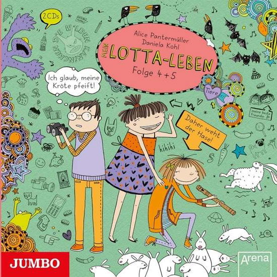 Cover for Katinka Kultscher · Mein Lotta-leben.folge 4+5 (CD) (2015)