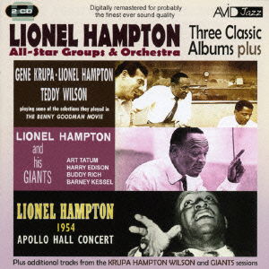 Cover for Lionel Hampton · All Star Groups &amp; Orchestra - Three Classic Albums Plus (CD) [Japan Import edition] (2016)