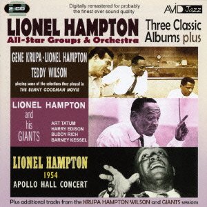 Cover for Lionel Hampton · All Star Groups &amp; Orchestra - Three Classic Albums Plus (CD) [Japan Import edition] (2016)