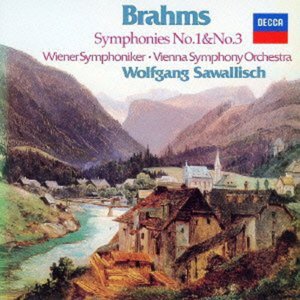 Cover for Wolfgang Sawallisch · Brahms: Symphonies No.1 &amp; No.3 (CD) (2013)