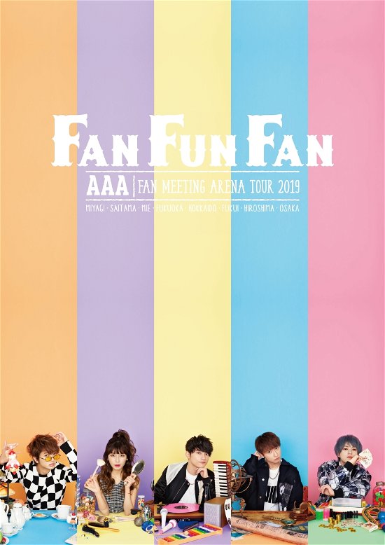 Cover for Aaa · Aaa Fan Meeting Arena Tour 2019 -fan Fun Fan- (MDVD) [Japan Import edition] (2019)