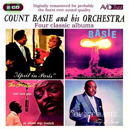 Four Classic Albums (April In Paris / King Of Swing / The Atomic Mr Basie / The Greatest! Count Basie Plays. Joe Williams Sings) - Count Basie - Música - AVID - 5022810194620 - 30 de junio de 2008