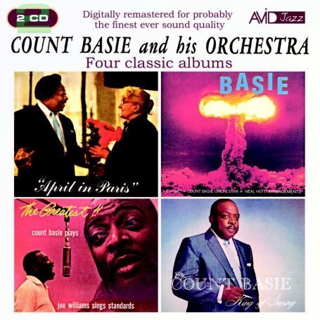 Cover for Count Basie · Four Classic Albums (April In Paris / King Of Swing / The Atomic Mr Basie / The Greatest! Count Basie Plays. Joe Williams Sings) (CD) (2008)