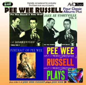 Four Classic Albums Plus (Jazz At Storyville Vol 1 / Jazz At Storyville Vol 2 / Portrait Of Pee Wee / Pee Wee Russell Plays) - Pee Wee Russell - Musik - AVID - 5022810305620 - 21. Mai 2012