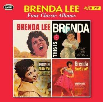 Cover for Brenda Lee · Four Classic Albums (Brenda Lee (Miss Dynamite) / This Is Brenda / All The Way / Brenda. Thats All) (CD) (2016)
