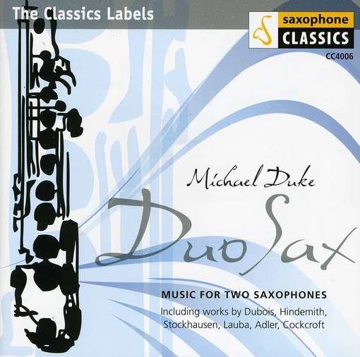 Cover for Michael Duke · Duo Sax (CD) (2012)
