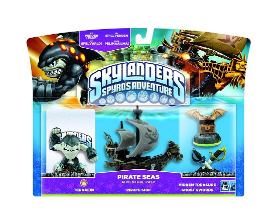 Cover for Spil-tilbehør · Skylanders Adventure Packs W4 - Pirate Seas (Zubehör) (2012)