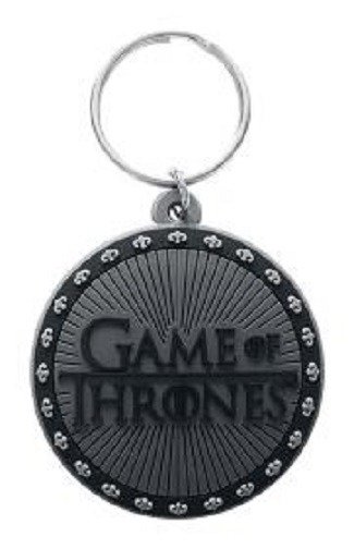Tv Series Keyring Rubber-Game Of Thrones Logo - Game of Thrones - Merchandise - PYRAMID - 5050293383620 - 26. januar 2005
