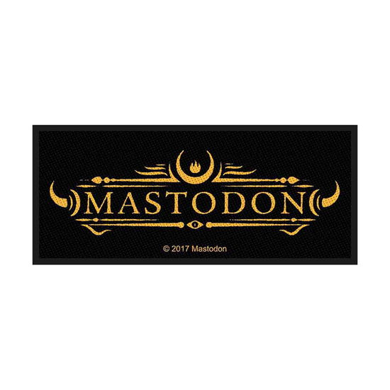 Mastodon Standard Woven Patch: Logo - Mastodon - Mercancía - PHD - 5055339778620 - 19 de agosto de 2019