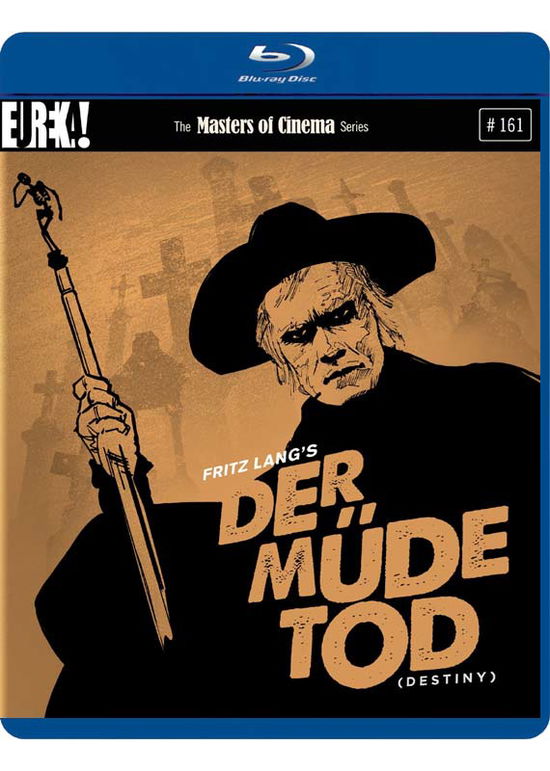 Cover for DER MÜDE TOD Destiny Masters of Cinema  Dual Format Bluray  DVD · Der Mude Tod (Aka Destiny) Blu-Ray + (Blu-ray) (2017)