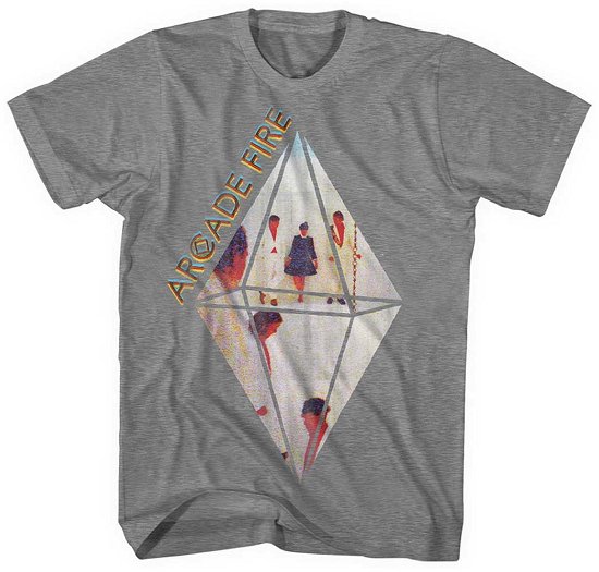 Cover for Arcade Fire · Grey Diamond Grey (T-shirt) [size XXL] (2016)