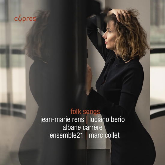 Cover for Albane Carrere / Marc Collet / Ensemble21 · Folk Songs (CD) (2024)