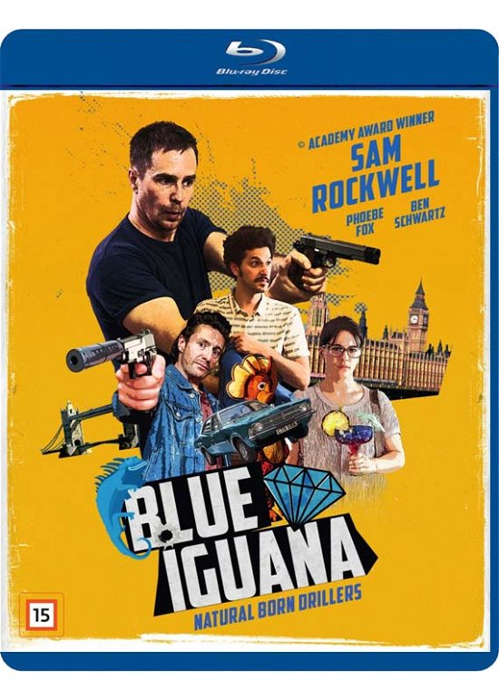 Cover for The Blue Iguana (Blu-ray) (2019)