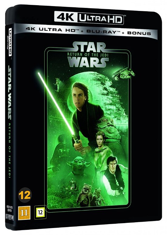 Cover for Star Wars · Star Wars: Episode 6 - Return of the Jedi (4K Ultra HD/BD) [4K edition] (2020)