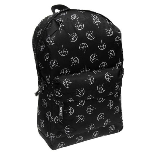 Umbrella Print Black / White (Classic Rucksack) - Bring Me the Horizon - Fanituote - ROCK SAX - 7426870521620 - maanantai 24. kesäkuuta 2019