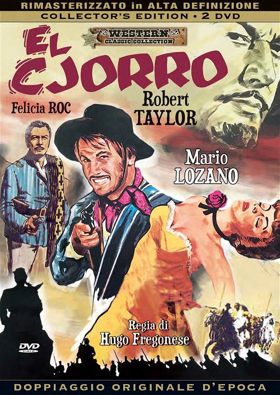 Cover for Ty Hardin,ron Randell,robert Taylor · Cjorro (El) (2 Dvd) (DVD) (2017)