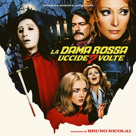 Cover for Bruno Nicolai · La Dama Rossa Uccide Sette Volte (LP) (2022)