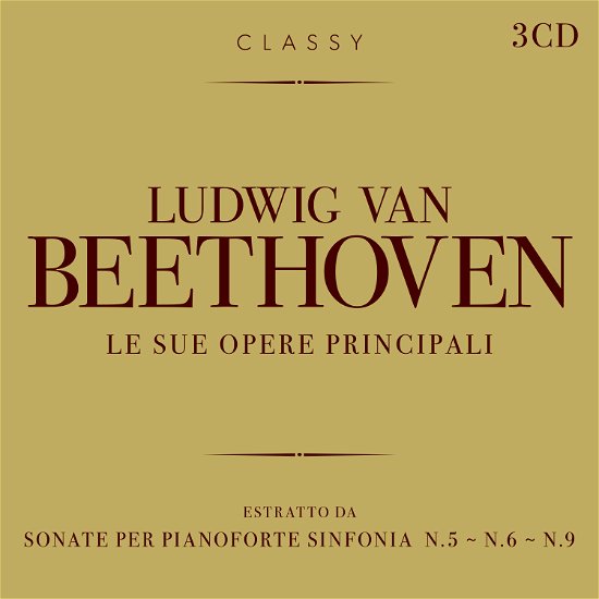 Cover for Ludwig Van Beethoven · Le Sue Opere Principali (CD)