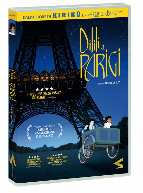 Cover for Dilili a Parigi (DVD) (2019)