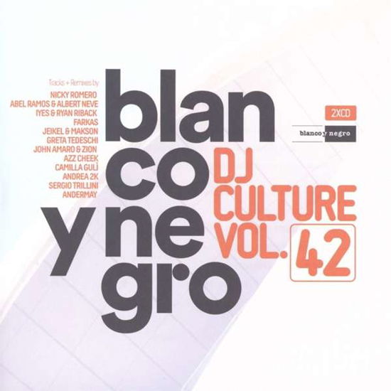 Dj Culture Vol.42 - Compilation - Música - Blanco Y Negro - 8421597110620 - 22 de febrero de 2019