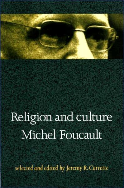 Cover for Michel Foucault · Religion and Culture (Paperback Bog) (1999)