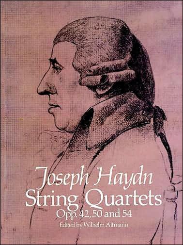 String Quartets, Opp. 42, 50 and 54 - Joseph Haydn - Bøker - Dover Publications - 9780486242620 - 13. juni 2012