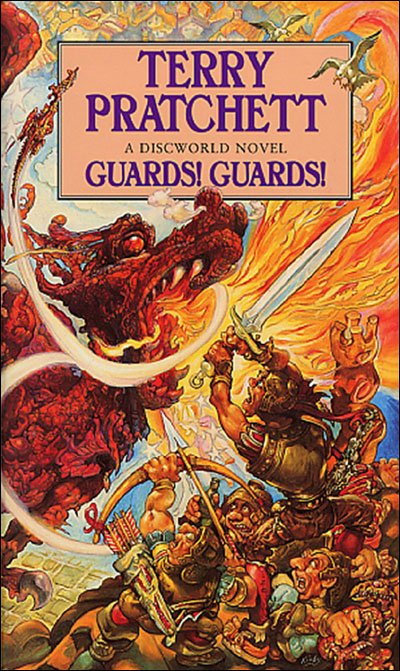 Guards! Guards!: (Discworld Novel 8) - Discworld Novels - Terry Pratchett - Kirjat - Transworld Publishers Ltd - 9780552134620 - torstai 1. marraskuuta 1990