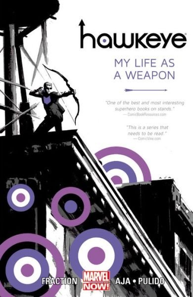 Cover for Matt Fraction · Hawkeye Volume 1: My Life As A Weapon (marvel Now) (Paperback Bog) (2013)