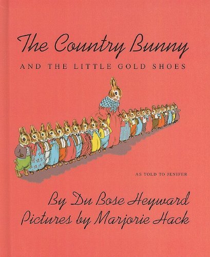 Cover for Du Bose Heyward · The Country Bunny and the Little Gold Shoes (Sandpiper Books) (Hardcover bog) (1974)