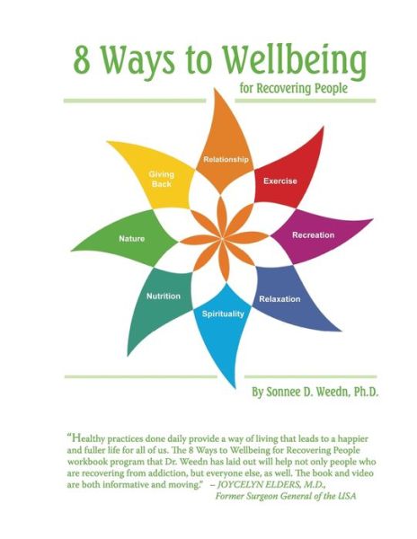 Cover for Sonnee D Weedn · 8 Ways to Wellbeing for Recovering People (Paperback Book) (2020)