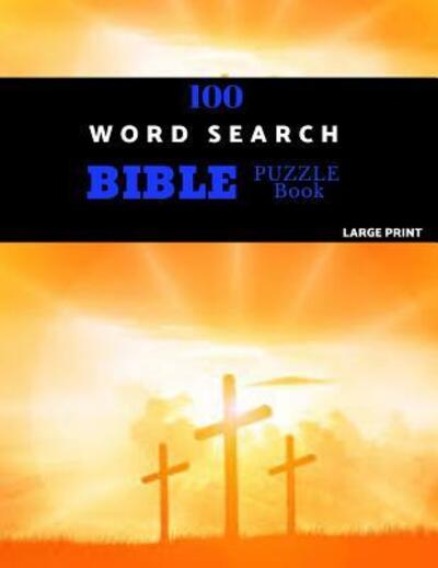 Cover for Absalom Puzzles · 100 Word Search Bible Puzzle Book Large Print (Pocketbok) (2019)