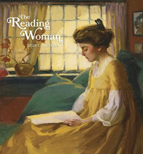 Cover for Pomegranate · The Reading Woman 2024 Mini Wall Calendar (Paperback Book) (2023)