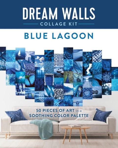 Cover for Chloe Standish · Dream Walls Collage Kit: Blue Lagoon (Paperback Book) (2023)