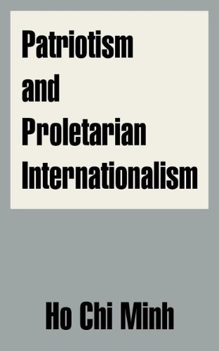 Cover for Ho Chi Minh · Patriotism and Proletarian Internationalism (Taschenbuch) (2003)