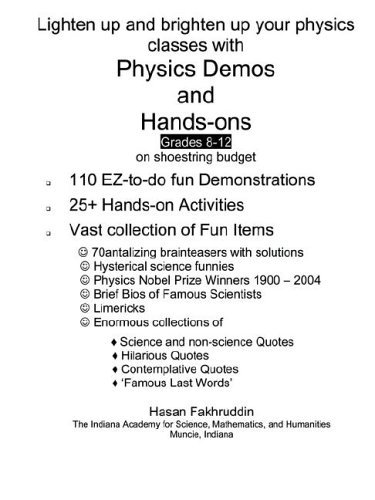 Cover for Hasan Fakhruddin · Physics Demos and Hands-ons (Taschenbuch) (2006)