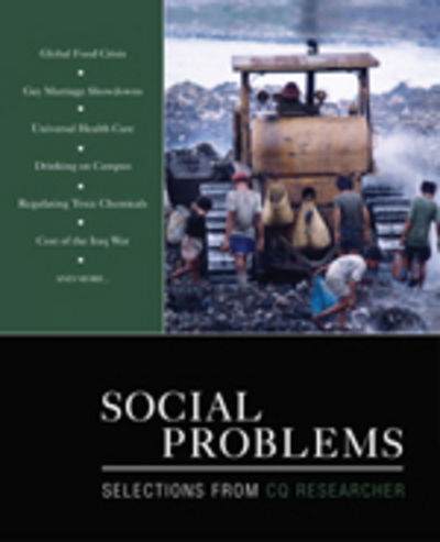 Cover for Cq Researcher · Social Problems: Selections from Cq Researcher (Taschenbuch) [Annotated edition] (2009)