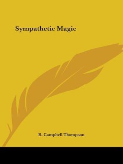 Cover for R. Campbell Thompson · Sympathetic Magic (Paperback Book) (2005)