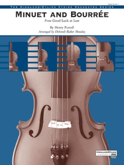 Cover for Henry Purcell · Minuet and Bourrée (Book) (2024)